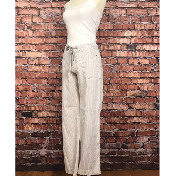 INC International Concepts Pants - Beach Inc Striped Pants SZ 4